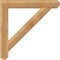 Ekena Millwork Traditional Craftsman Rough Sawn Bracket, Western Red Cedar, 6"W x 46"D x 46"H BKT06X46X46TRA04RWR - alternate 3